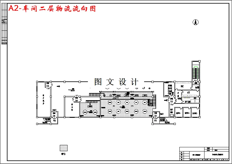 车间二层物流流向图