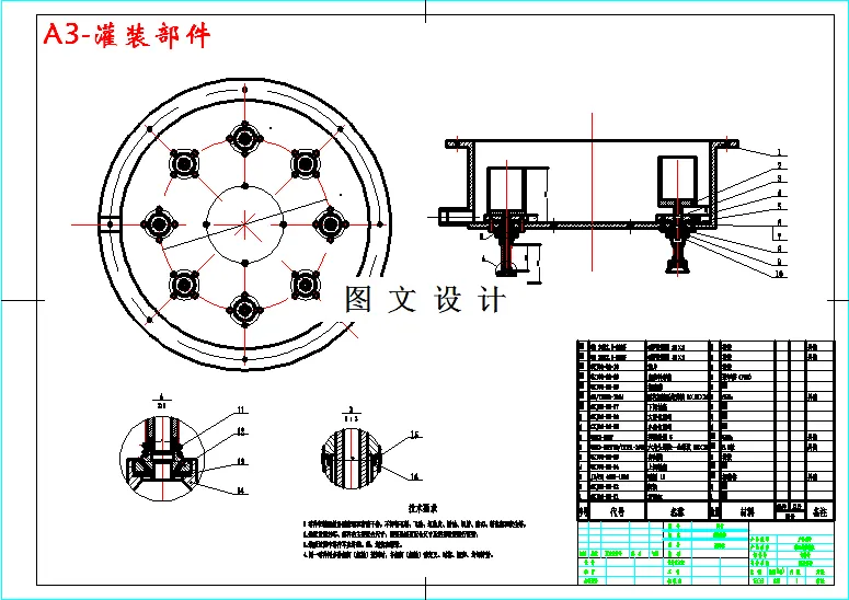 灌装部件