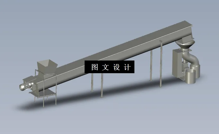 M1368-分类运沙机设计[含SW三维图]