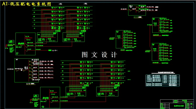 低压配电电系统图