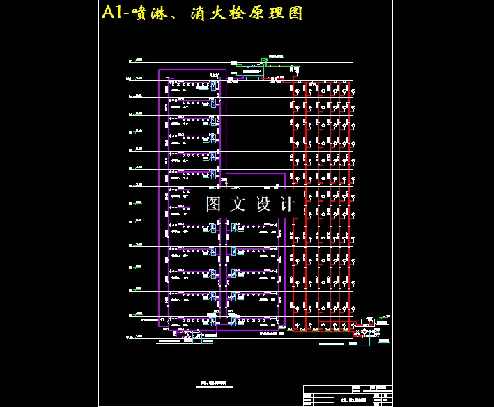 喷淋、消火栓原理图