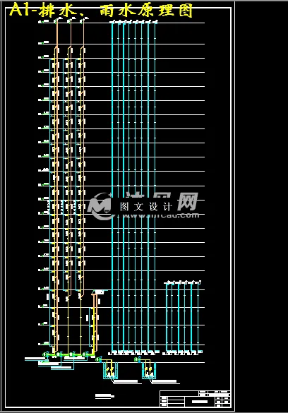排水、雨水原理图