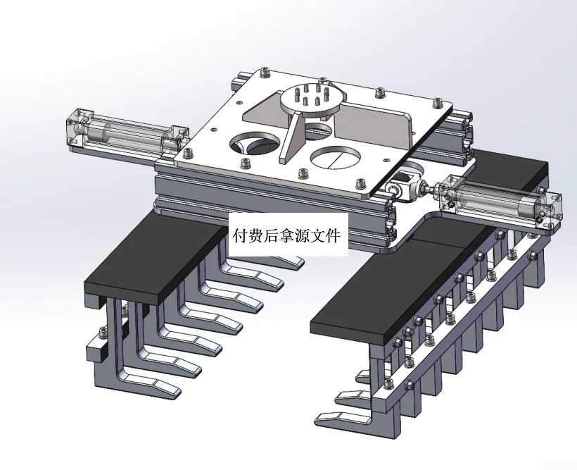 M1194-一种码垛机的夹紧机构设计