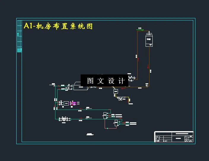 机房布置系统图