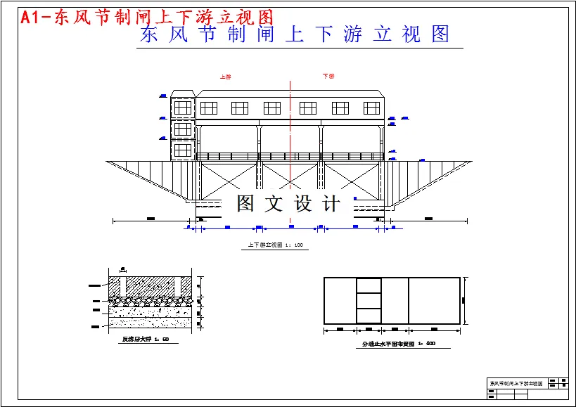 M3789-东风节制闸设计