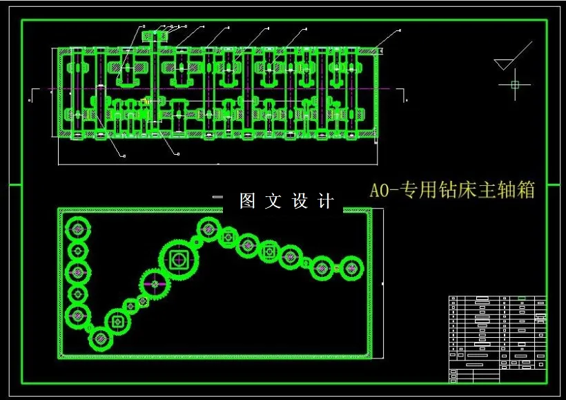 专用钻床主轴箱