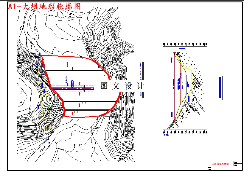 M3799-心墙土石坝设计及施工组织详细设计
