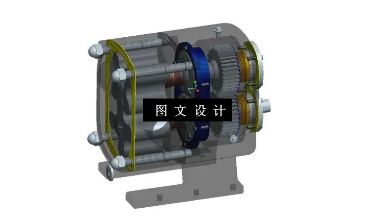 M6359-四叶型转子泵的设计[含Proe三维图]