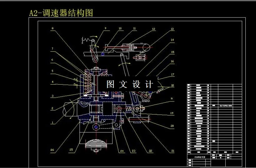M6374-车用柴油机调速器设计