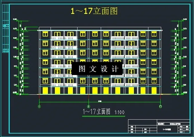 M6526-某七层住宅小区5号楼设计