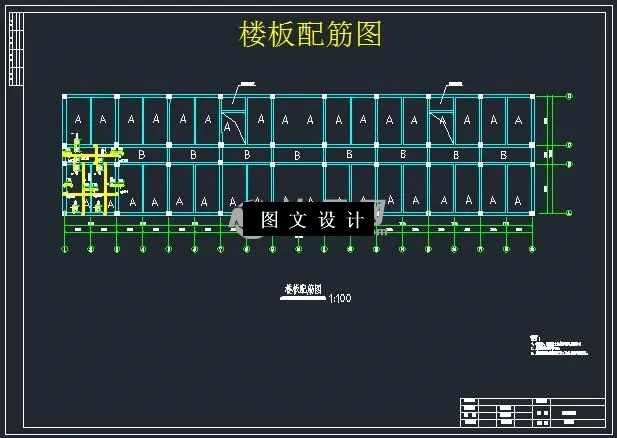 楼板配筋图