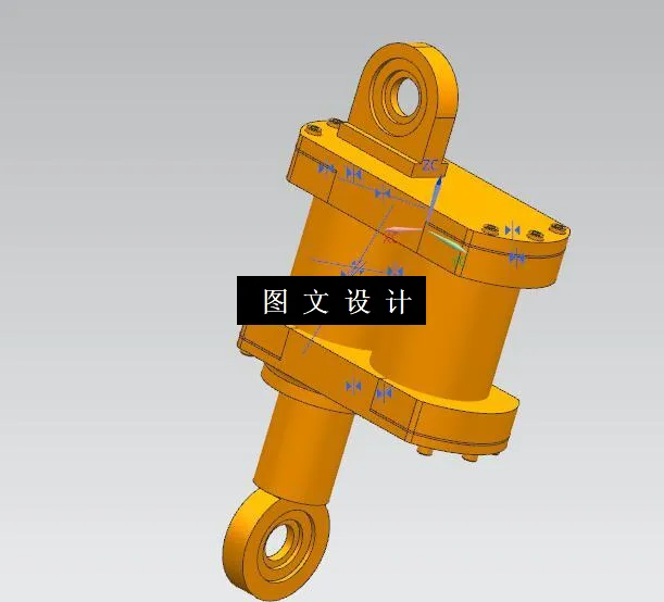 M6672-某车型油气弹簧的设计[含UG三维图]