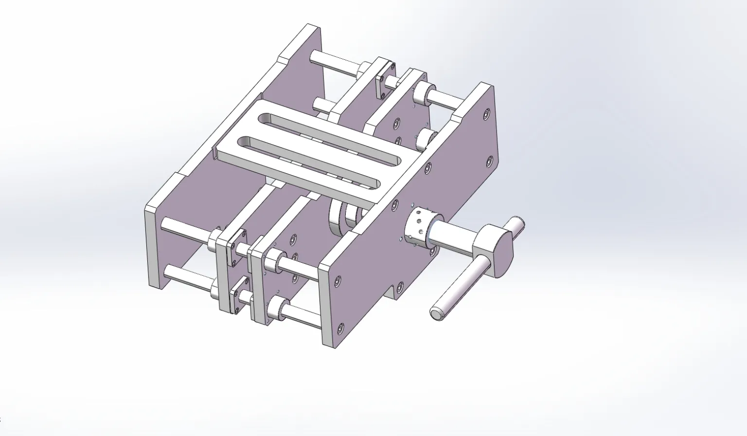 M6703-方形电芯账力夹具测试工装结构设计[含SW三维图]