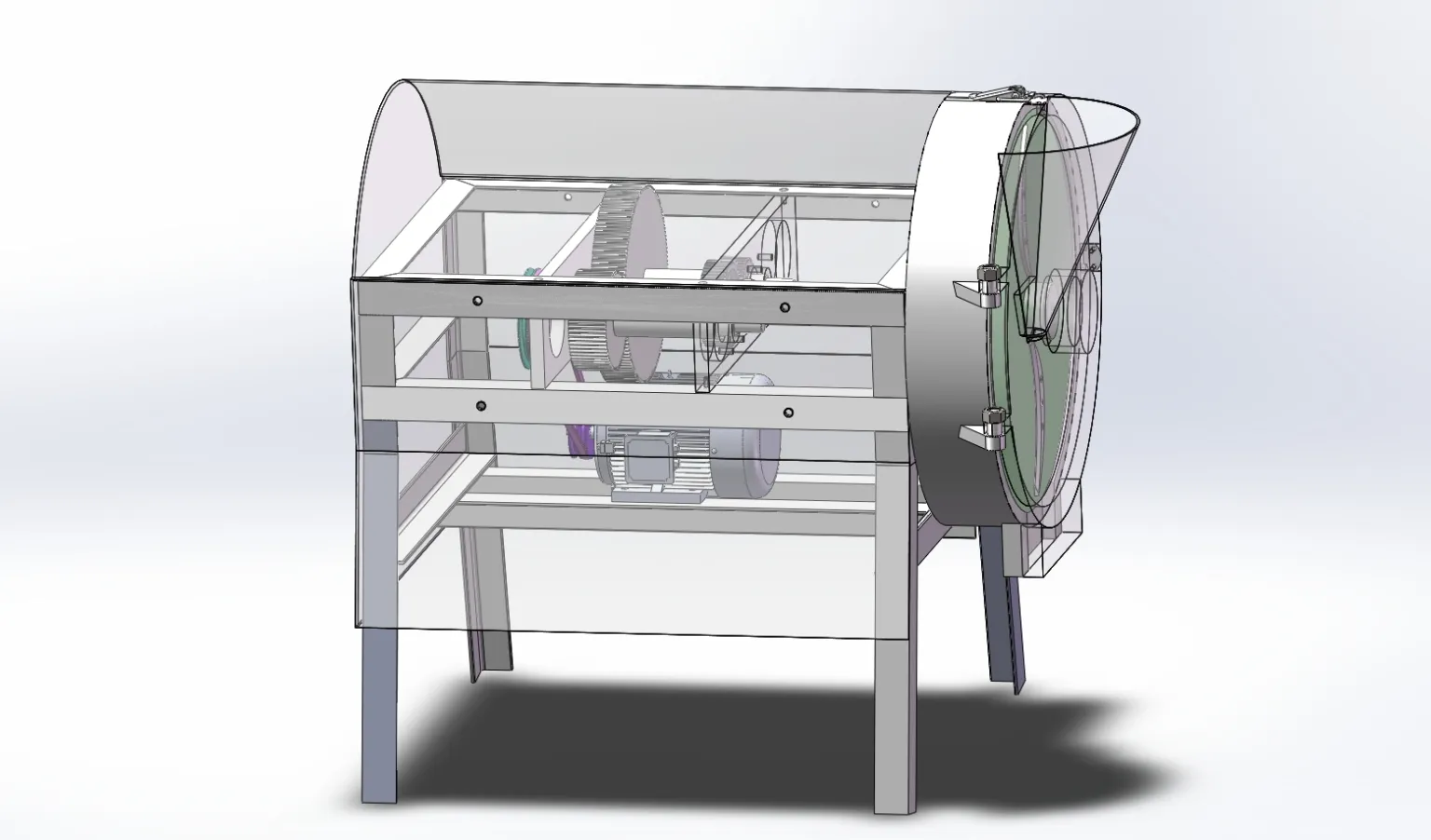 M6704-小型多功能切菜机机械设计[含SW三维图]
