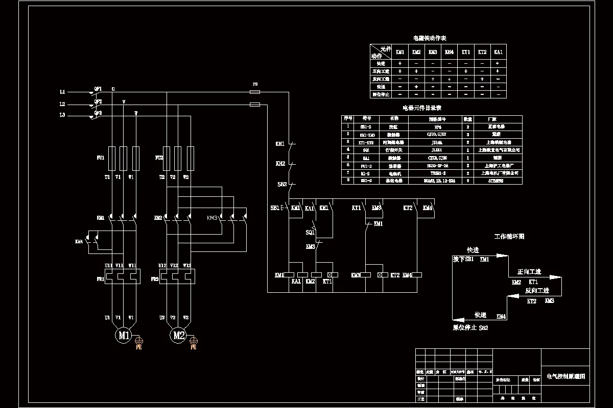 电气控制原理图