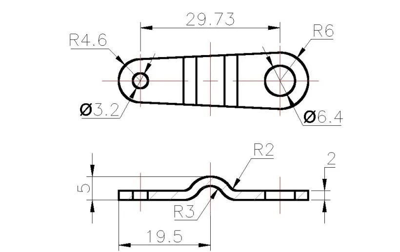 M7385-外开杆件零件多工位冲压模具设计