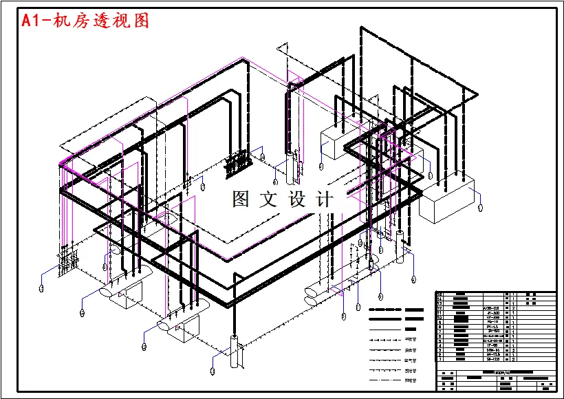 M3930-天津地区1900∕40吨白条肉冷库设计