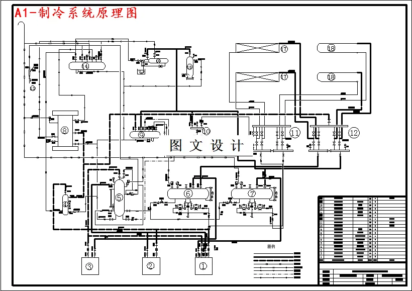 制冷系统原理图