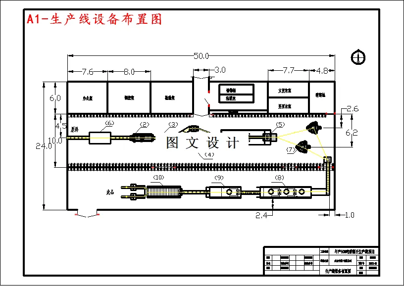 生产线设备布置图