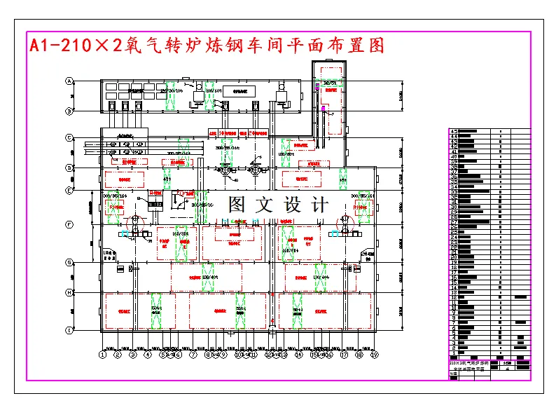 车间平面布置图