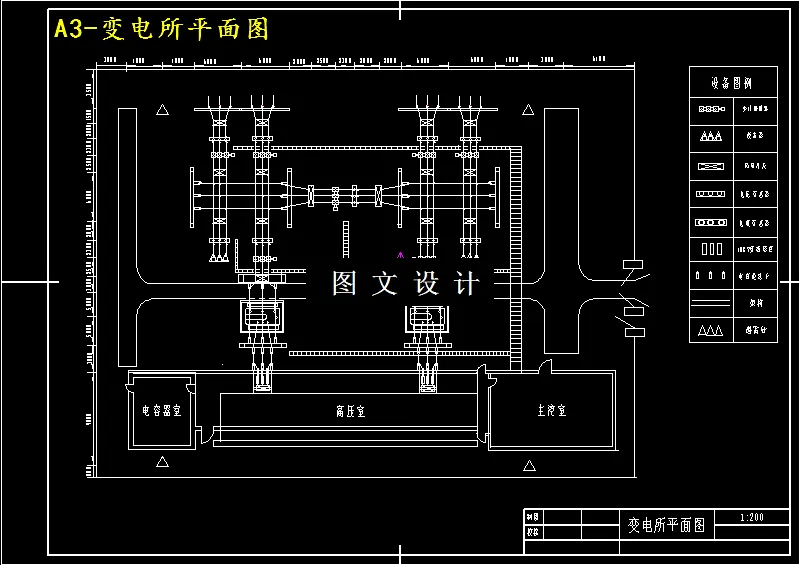 变电所平面图