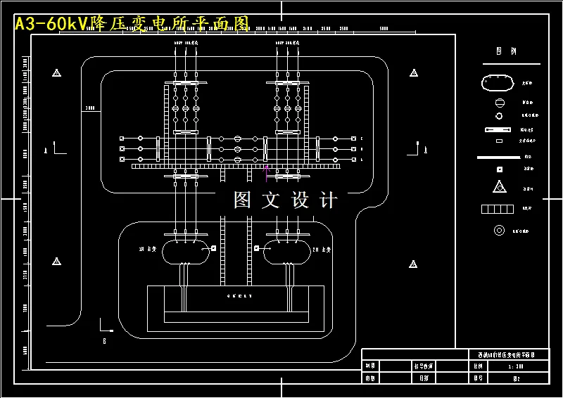 变电所平面图