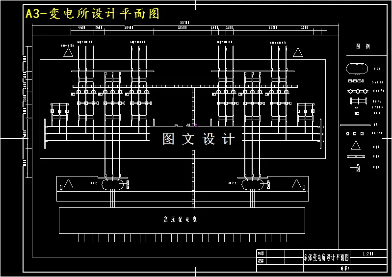 变电所设计平面图