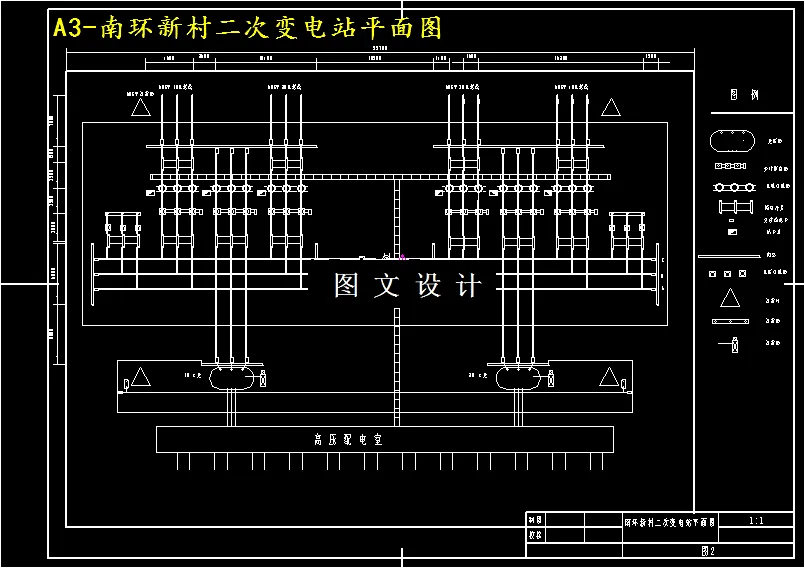 变电站平面图