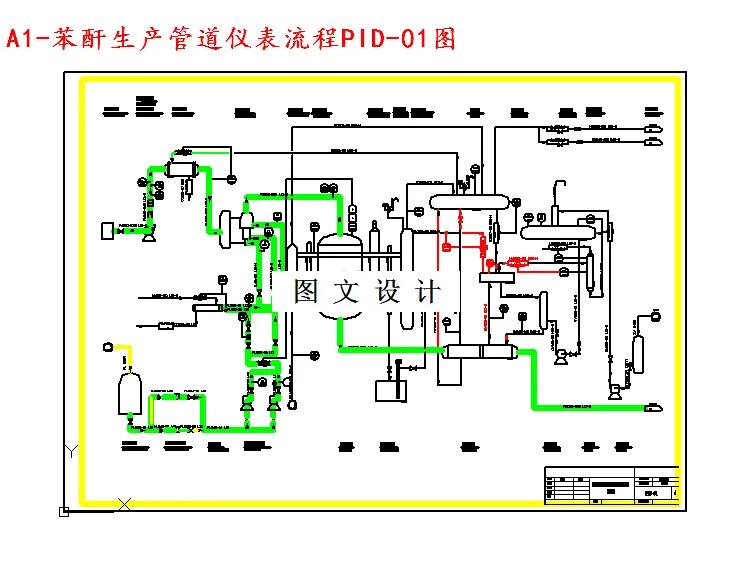 管道仪表流程PID-01图