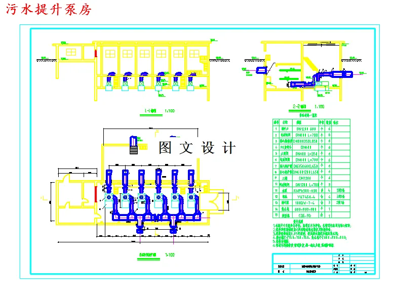 污水提升泵房