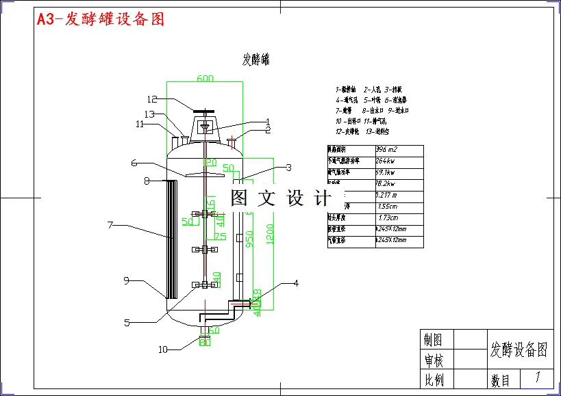 发酵罐设备图
