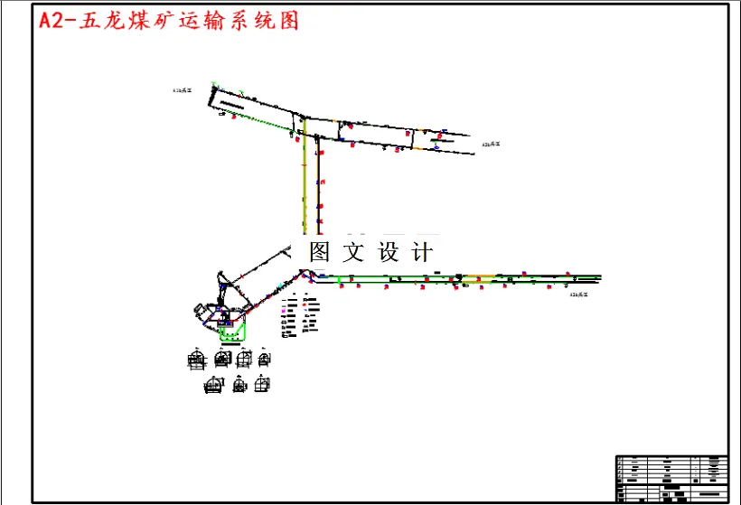 五龙煤矿运输系统图