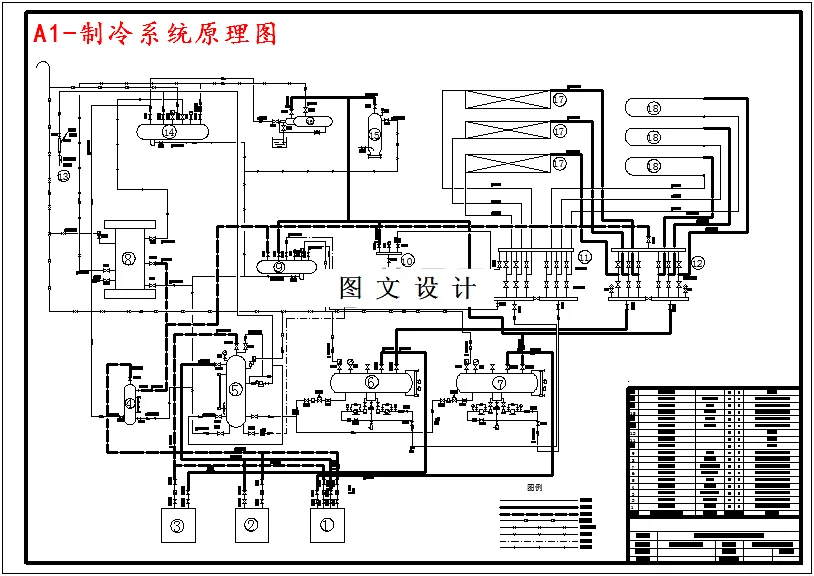 制冷系统原理图