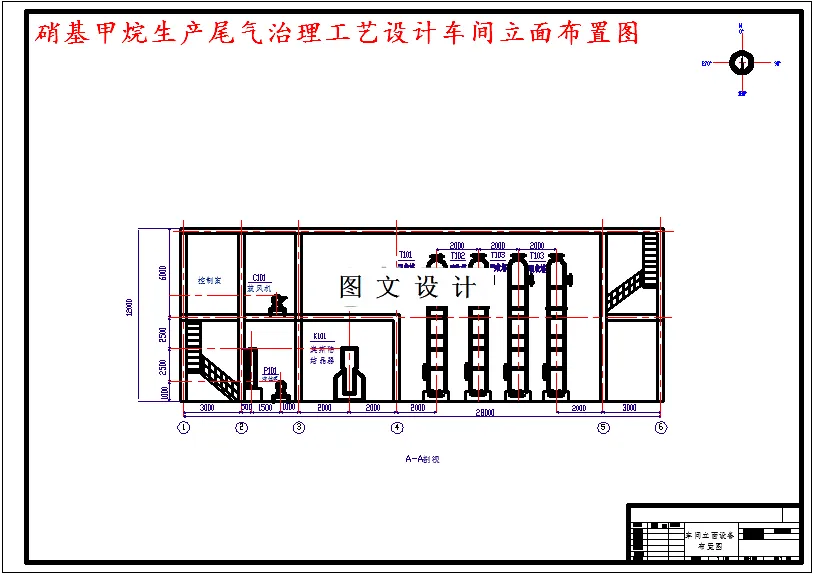 车间立面布置图