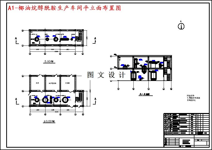 车间平立面布置图