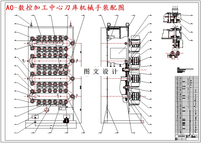 M4969-数控加工中心刀库与机械手研发设计