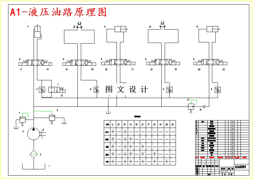 液压原理图