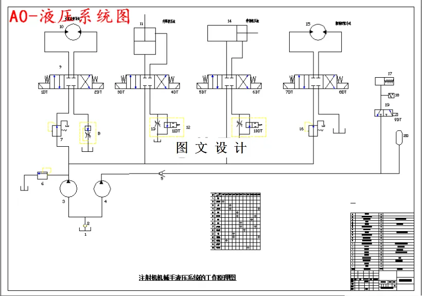 液压系统图