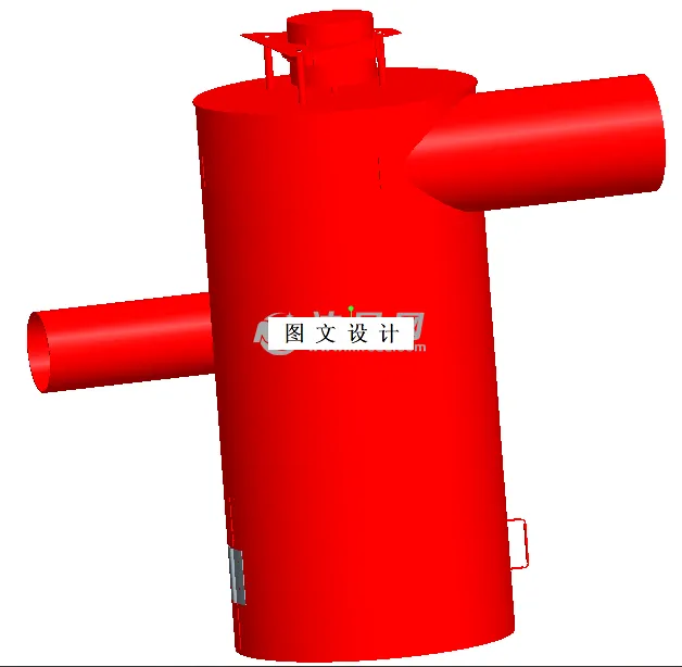 M5302-吸气式咖啡银皮积尘桶的结构设计[含Proe三维图]