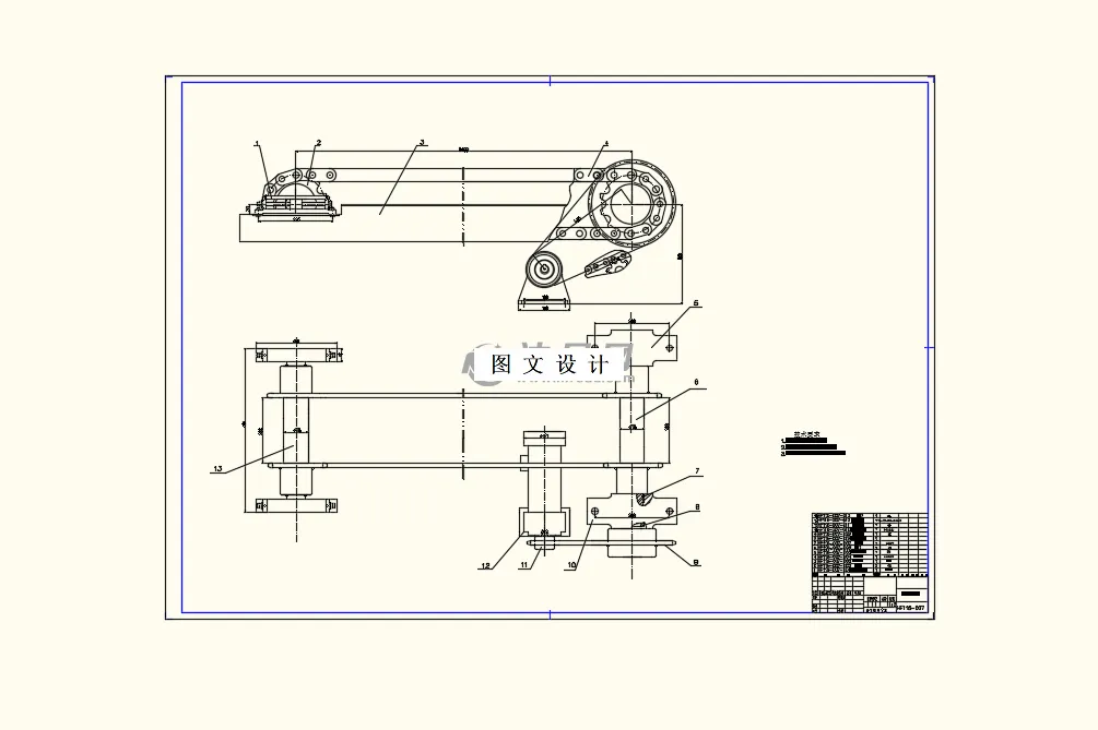 M8438-回流焊炉送料传动系统设计