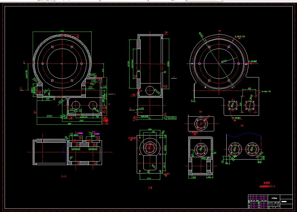 K1705-减速箱体机械加工工艺及夹具设计