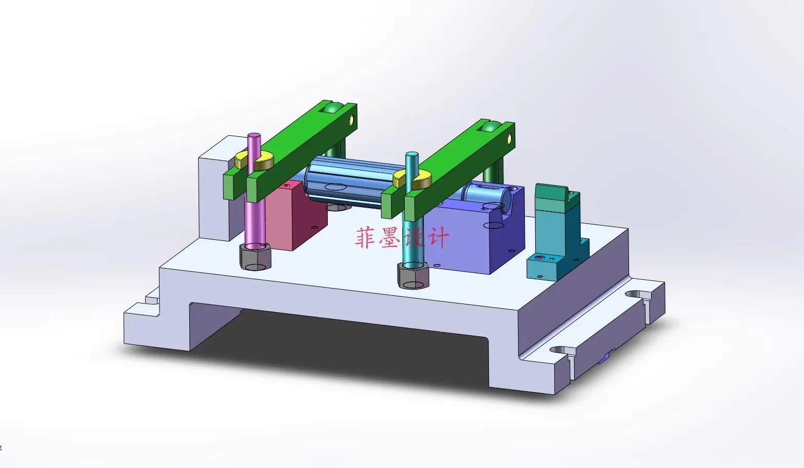 M8963-矩形齿花键轴加工工艺及铣键槽夹具设计【含SW三维图】