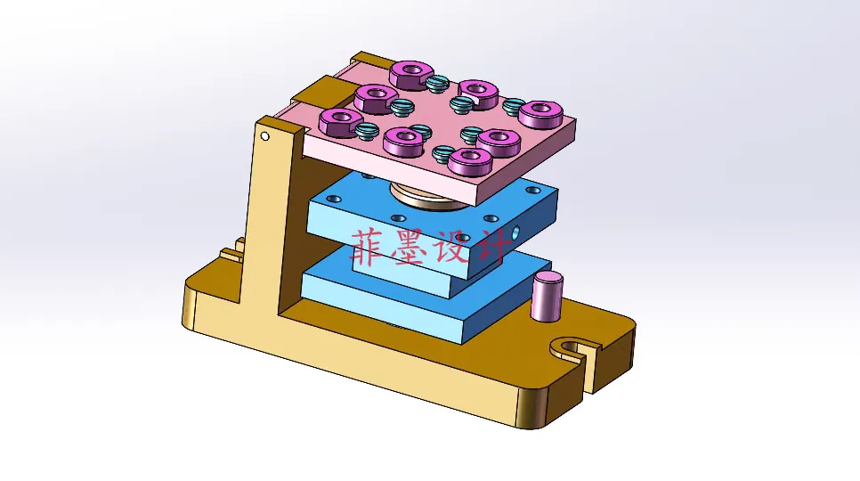 M9000-方刀架加工工艺及钻M12孔夹具设计【含SW三维图】