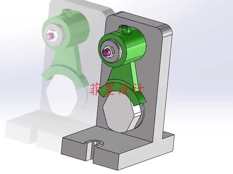M9021-伞形拨叉加工工艺及铣M8端面夹具设计【含SW三维图】