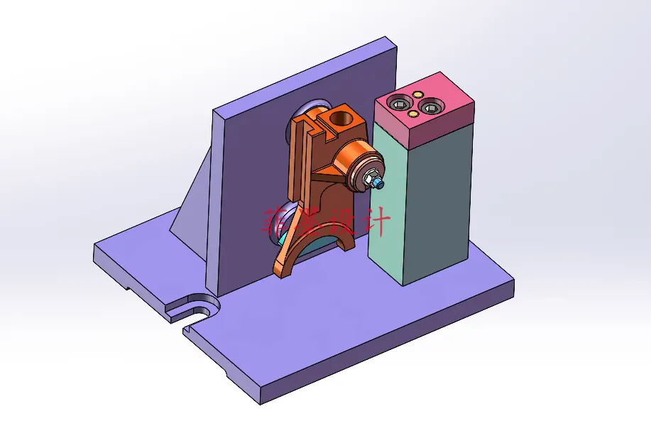 M9081-拨叉[831002]工艺及铣M22螺纹端面夹具设计【含SW三维图】