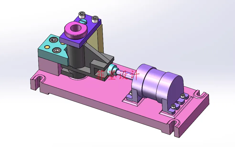 V590B-拨叉[831005]工艺及钻22孔夹具设计-气动夹具【含SW三维图】