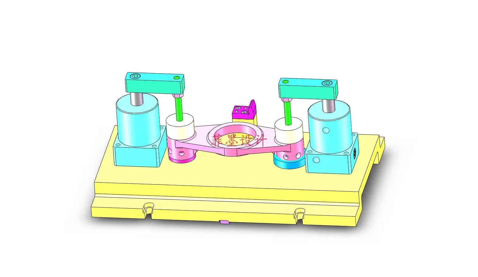 M9113-拨叉[831008]工艺及铣断夹具设计-气动【含SW三维图】