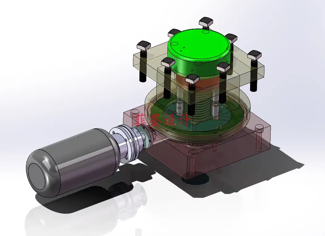 C24556-数控刀架结构及PLC控制系统设计【含SW三维图】