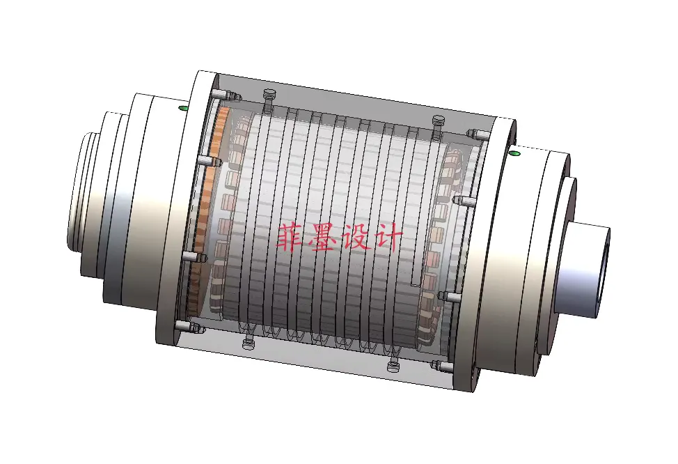 C24579-陶瓷电主轴工艺分析及结构设计【含SW三维图】