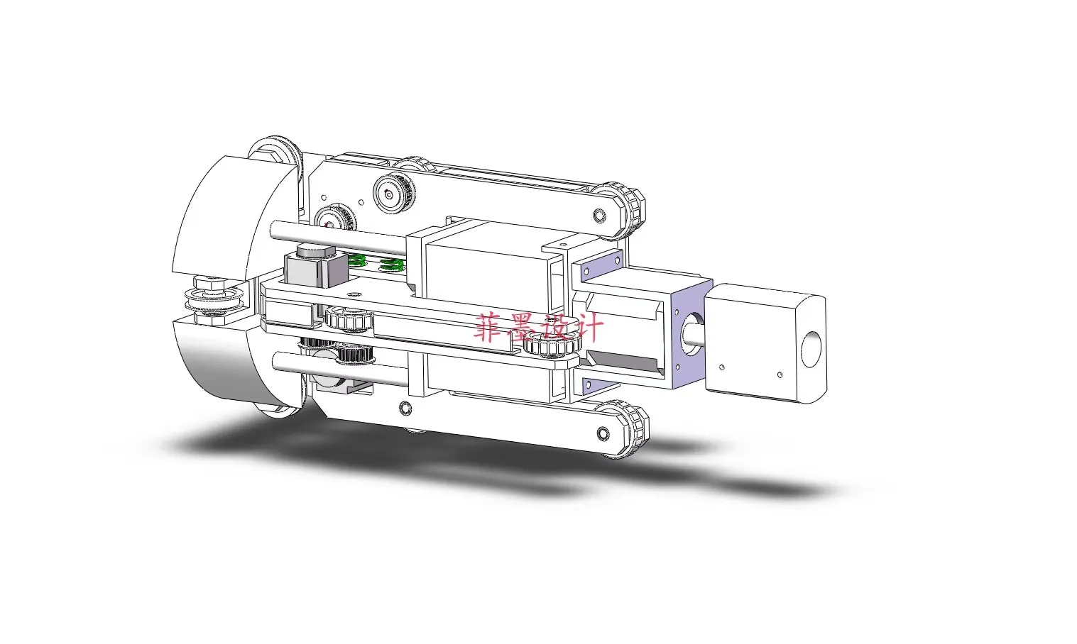 C24801-管道检修变径机器人设计【含SW三维图】